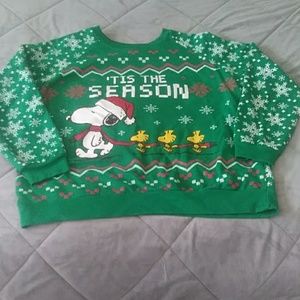 Snoopy holiday sweater